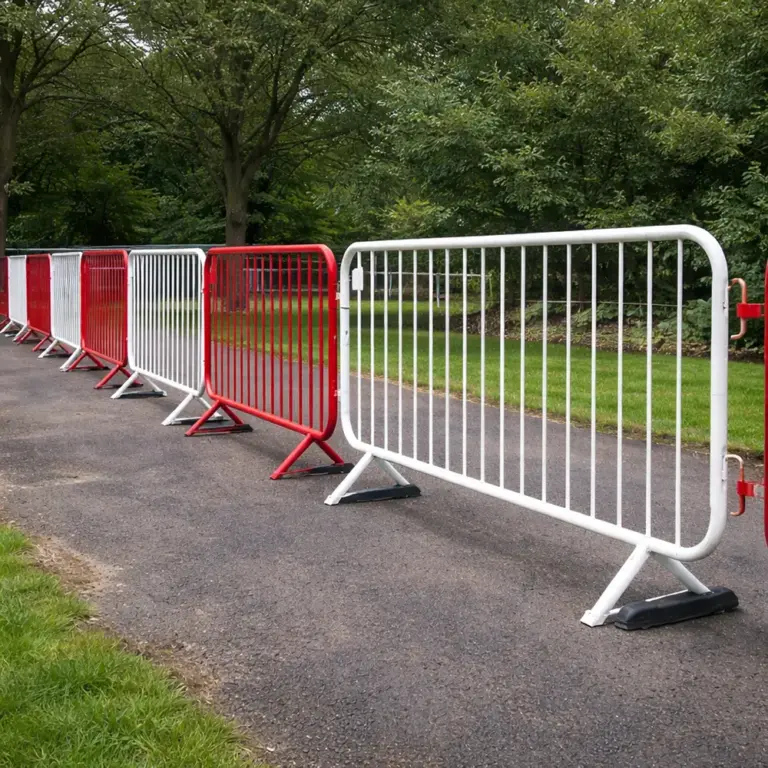 Pedestrian safety barriers for site and public access control